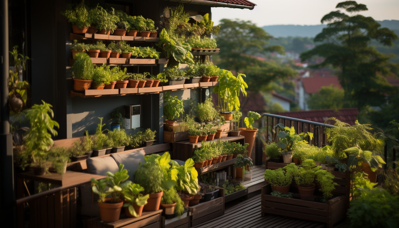 Comment aménager un coin potager dans un petit jardin urbain