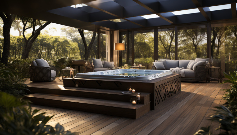 Comment intégrer un spa 5 places dans l'aménagement de votre jardin