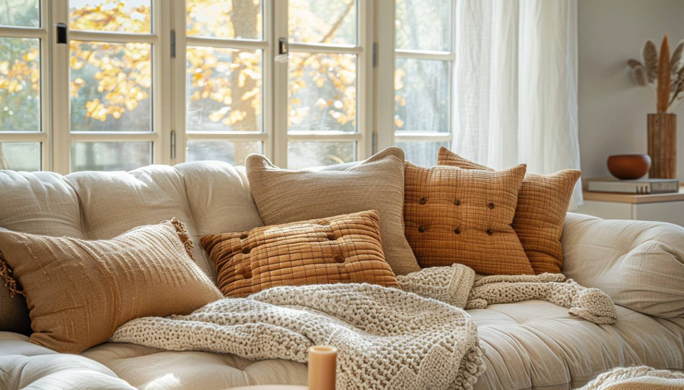 Créer un espace de détente chez soi grâce à des textiles de qualité