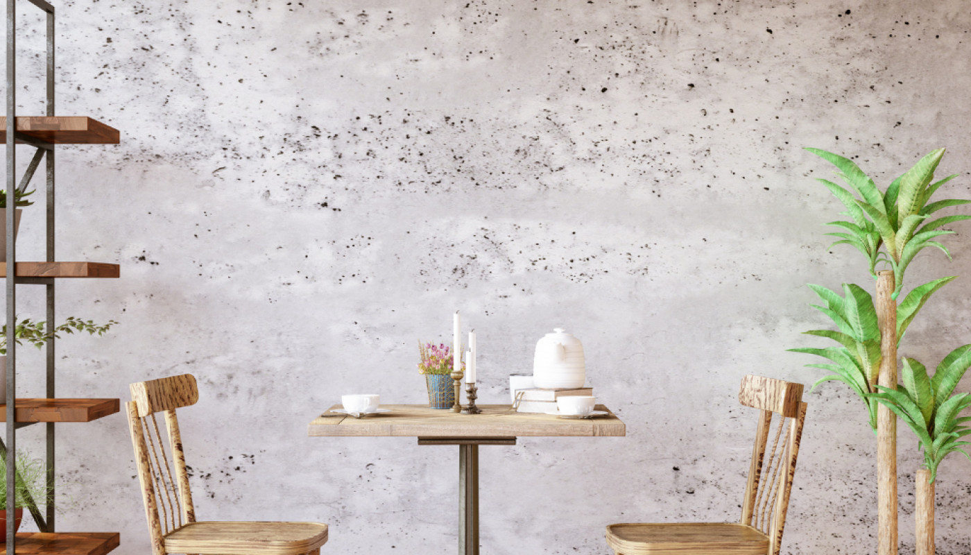 Apportez de la modernité à votre intérieur avec un panneau mural effet béton !