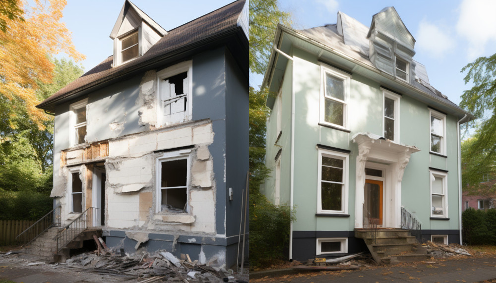 Rénovation - Les avantages de la rénovation de façade pour l'isolation et l'esthétique de votre maison à Bouée