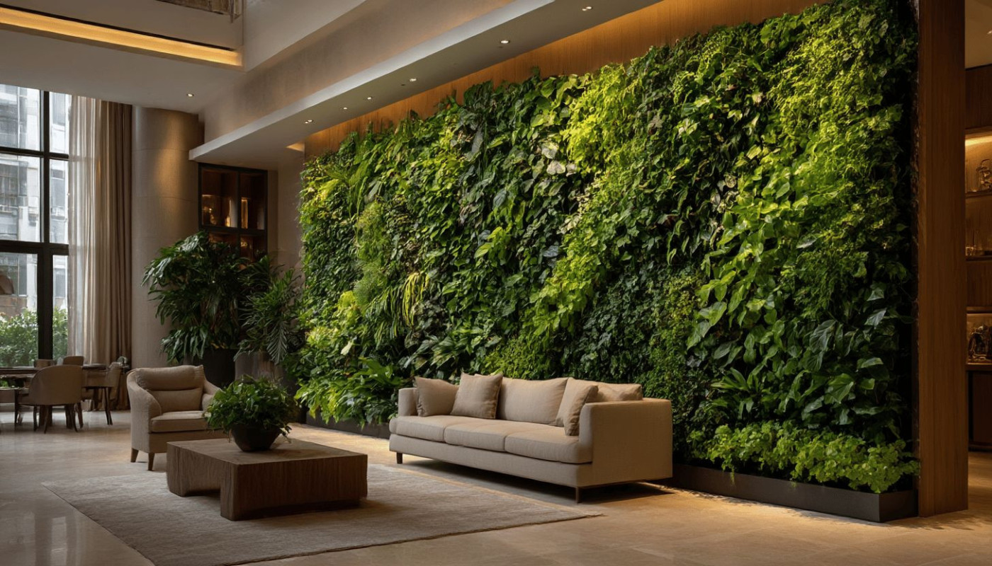 Mur végétal intérieur les systèmes les plus efficaces pour une décoration vivante et purifiante