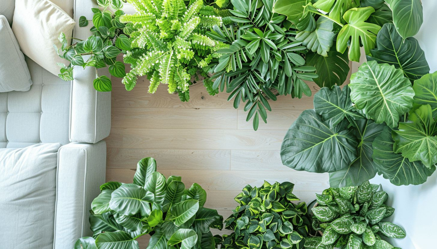 Plantes d'intérieur peu exigeantes pour purifier l'air et embellir votre maison