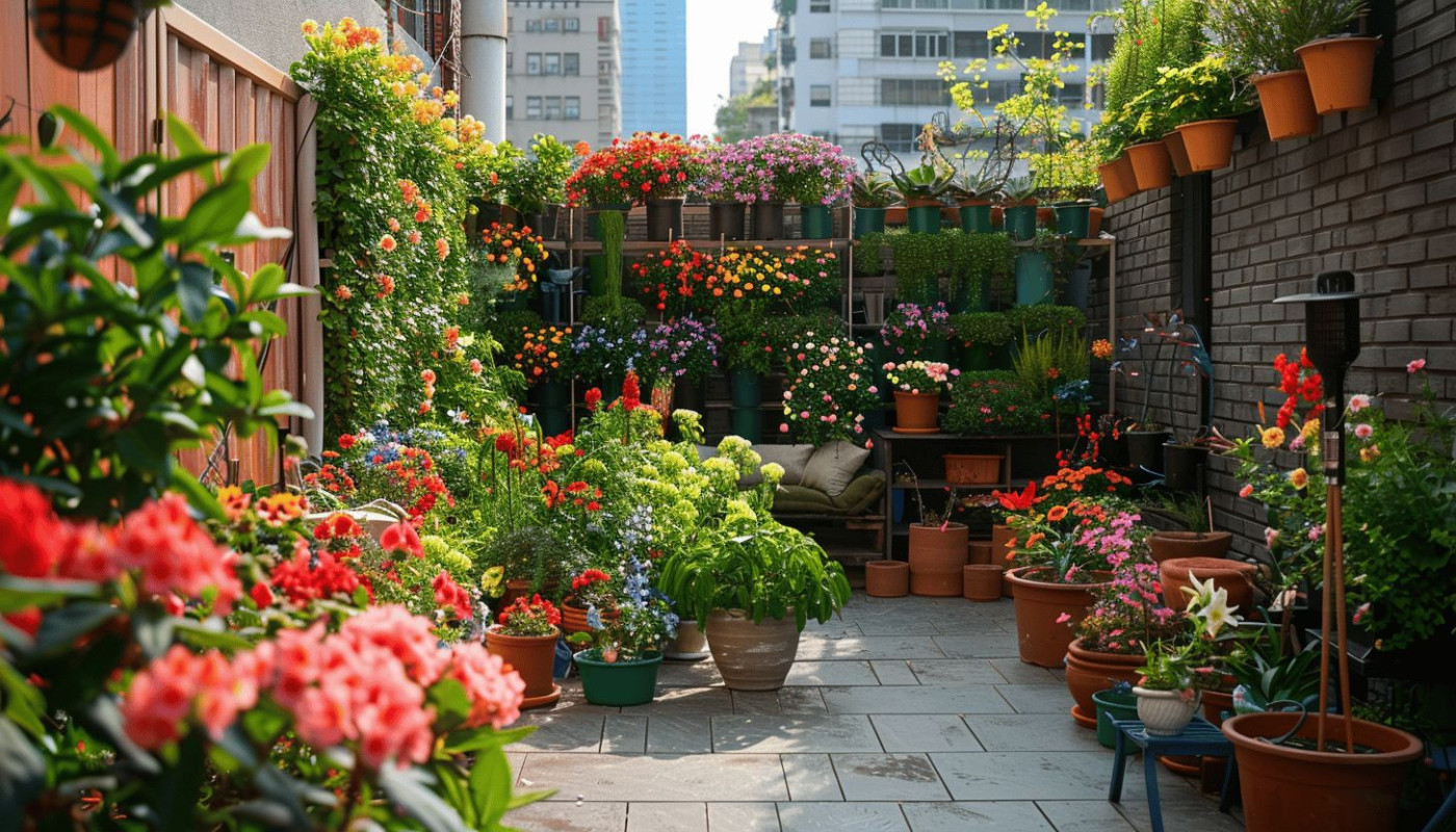 Techniques pour réussir l'aménagement d'un petit jardin urbain