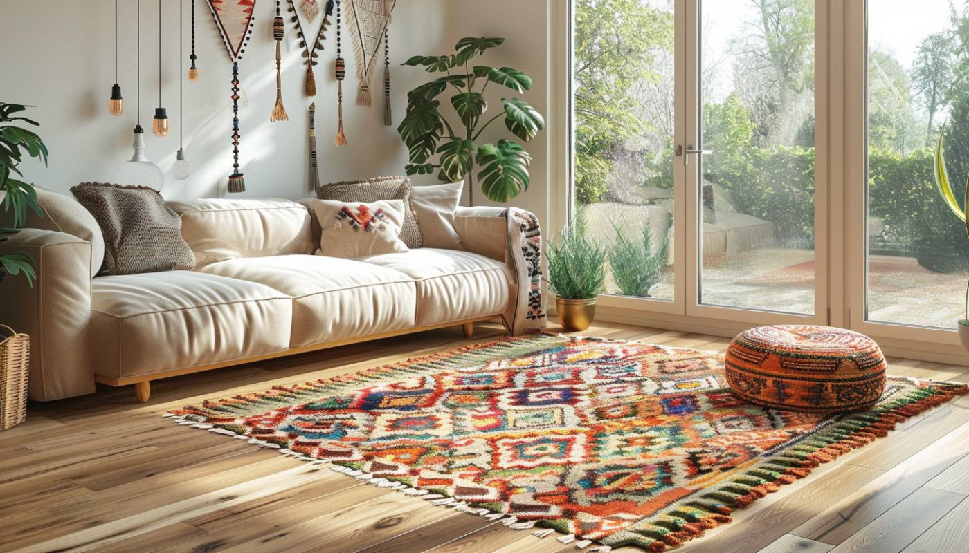 Tendances actuelles dans la décoration avec des tapis berbères